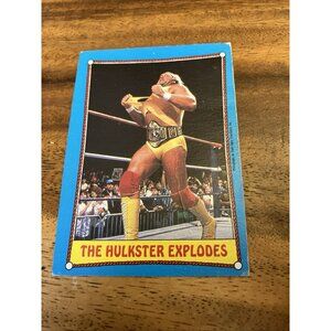 Topps 1987 Vintage WWF Trading Card Wrestling WWE #26 Hulk Hogan